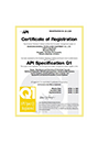 api api q1 certification